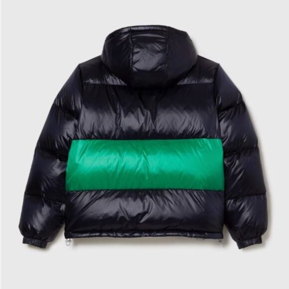 Lacoste Reversible Colorblock Accent Down Jacket Men's Size M/52 $450 Puffer - Picture 3 of 15